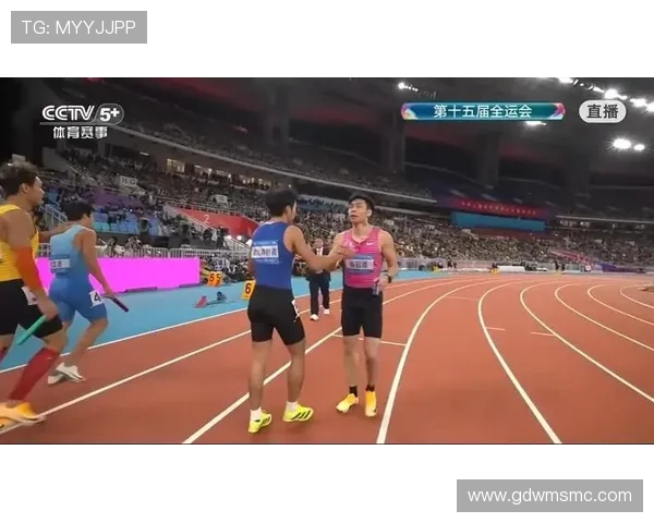 全运会男子四百接力湖北强势夺金苏炳添在掌声中荣耀谢幕舞台上